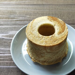 【卵1個】コーヒーマーブルのミニシフォンケーキ